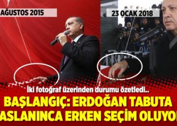 Başlangıç: Erdoğan tabuta yaslanınca erken seçim oluyor