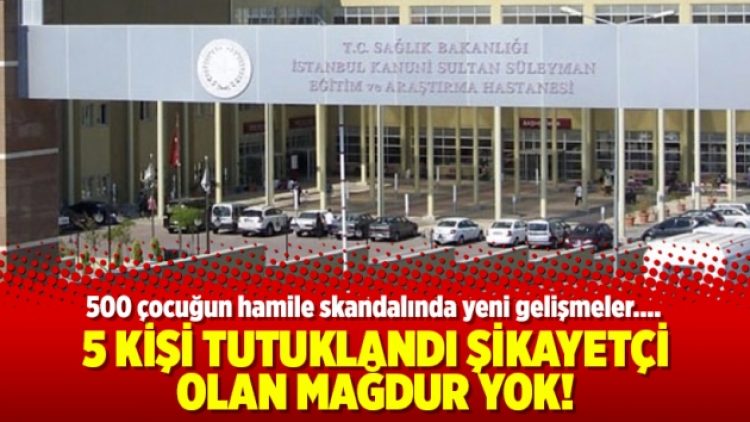 5 kişi tutuklandı şikayetçi olan mağdur yok!