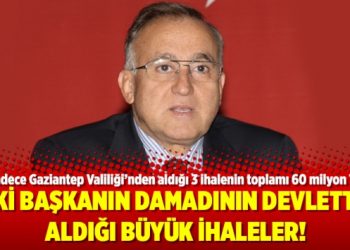Eski başkanın damadının devletten aldığı büyük ihaleler!