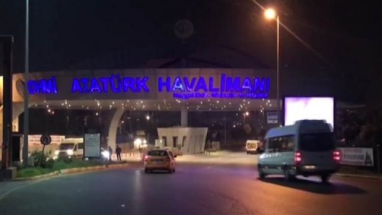 Atatürk Havalimanı’nda hareketli dakikalar