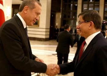 Erdoğan, Davutoğlu ile görüştü