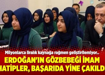 Erdoğan’ın gözbebeği İmam Hatipler, başarıda yine çakıldı