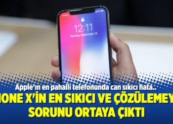 Iphone X’in en sıkıcı ve çözülemeyen sorunu ortaya çıktı