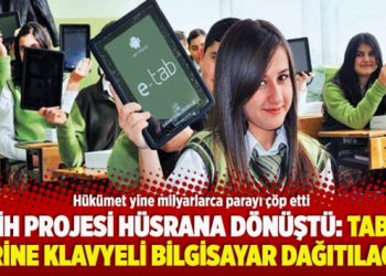 Fatih projesi hüsrana dönüştü; Tablet yerine klavyeli bilgisayar dağıtılacak