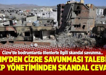 AİHM’den Cizre savunması talebine AKP yönetiminden skandal cevap!