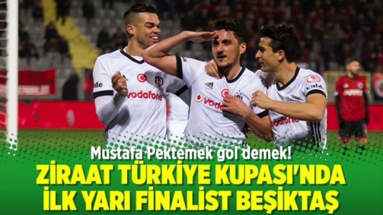 Kupa’da ilk yarı finalist Beşiktaş