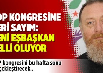HDP kongresine geri sayım: Yeni eşbaşkan belli oluyor