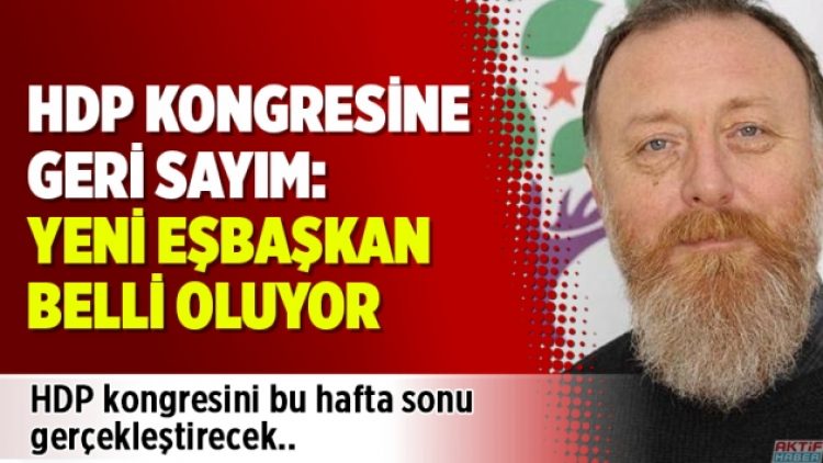 HDP kongresine geri sayım: Yeni eşbaşkan belli oluyor