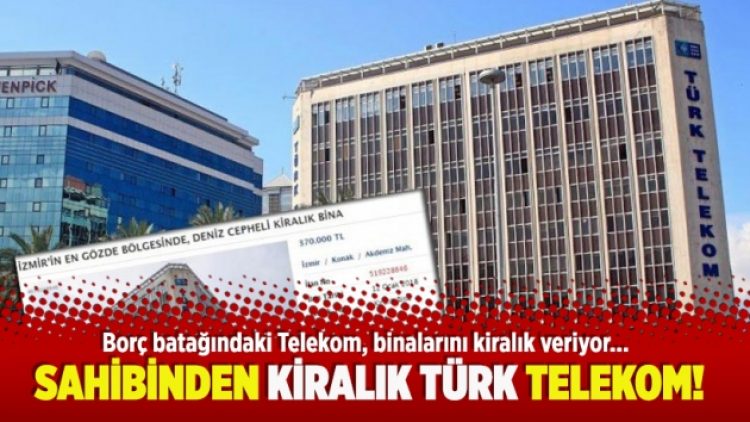 Sahibinden kiralık Türk Telekom!