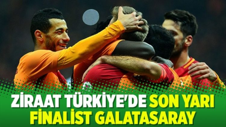 Ziraat Türkiye’de son yarı finalist Galatasaray