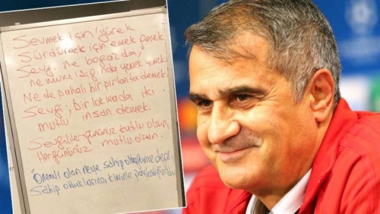 Şenol Güneş’ten Nazım Hikmet’li sevgililer günü mesajı