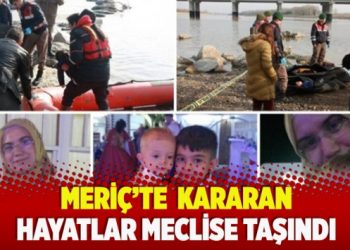 Meriç’te kararan hayatlar meclise taşındı