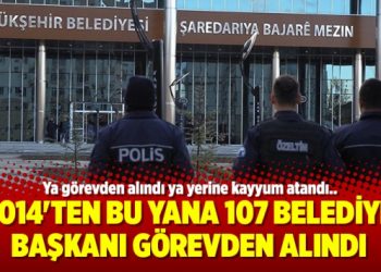 2014’ten bu yana 107 belediye başkanı görevden alındı