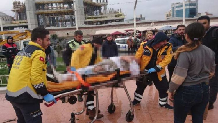 Taksim Meydanı’nda kendini yaktı