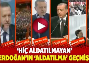 ‘Hiç aldatılmayan’ Erdoğan’ın ‘aldatılma’ geçmişi