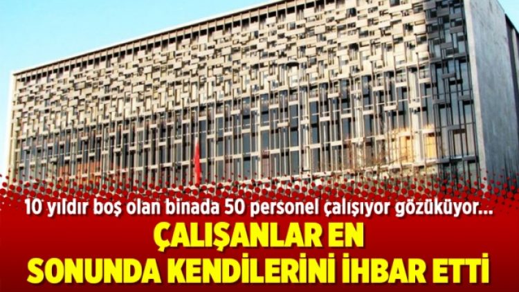 AKM çalışanları en sonunda kendilerini ihbar etti