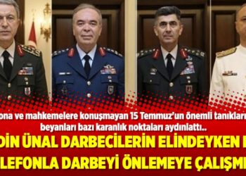 Abidin Ünal darbecilerin elindeyken bile telefonla darbeyi önlemeye çalışmış!