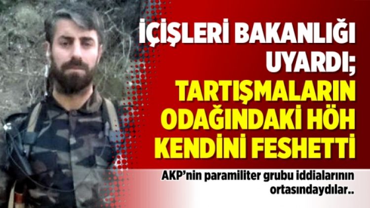 İçişleri bakanlığı uyardı; Tartışmaların odağındaki HÖH kendini feshetti