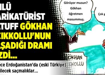 Dünyaca ünlü karikatürist Latuff Gökhan Açıkkollu’nun yaşadığı dramı çizdi