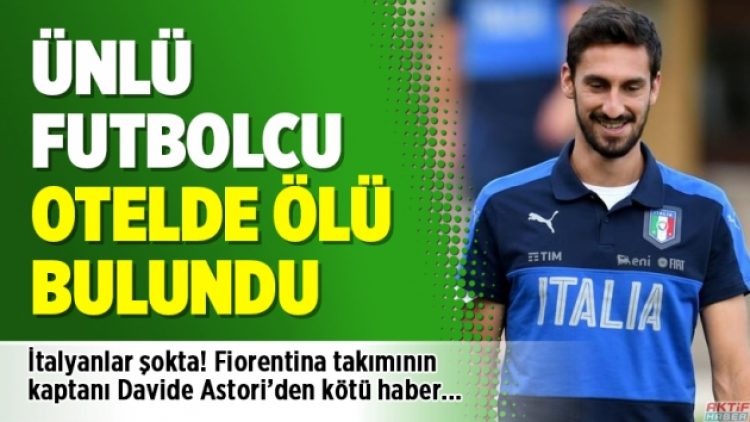 Ünlü futbolcu otelde ölü bulundu