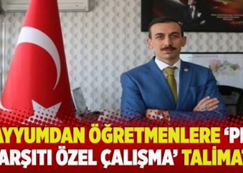 ​Kayyumdan öğretmenlere ‘PKK karşıtı özel çalışma’ talimatı