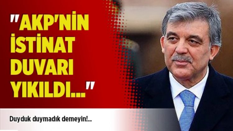 ​”AKP’nin istinat duvarı yıkıldı…”