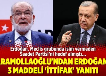 Karamollaoğlu’ndan Erdoğan’a 3 maddeli ‘ittifak’ yanıtı