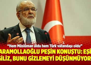 Karamollaoğlu peşin konuştu: Eşim İngiliz, bunu gizlemeyi düşünmüyorum