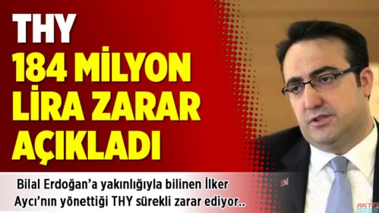 THY, 184 milyon lira zarar açıkladı