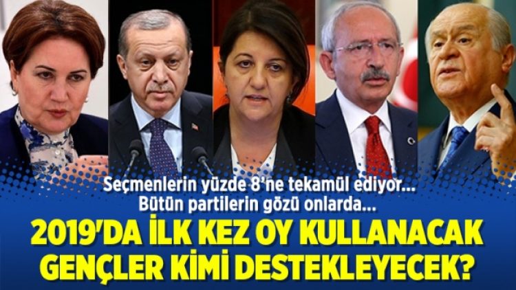 2019’da ilk kez oy kullanacak gençler kimi destekleyecek?