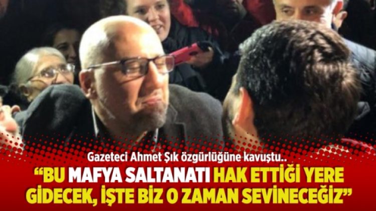 ​“Bu mafya saltanatı hak ettiği yere gidecek, işte biz o zaman sevineceğiz”