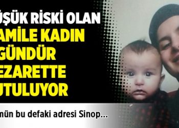 Düşük riski olan hamile kadın 7 gündür nezarette tutuluyor