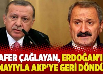 ‘Zafer Çağlayan, Erdoğan’ın onayıyla AKP’ye geri döndü’