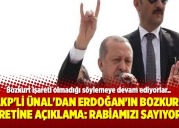 AKP’li Ünal’dan Erdoğan’ın Bozkurt işaretine açıklama: Rabiamızı sayıyordu
