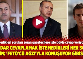 İktidar cevaplamak istemediği soruları soran gazetecilere ‘FETÖ’cü ağzı’ diyor