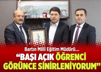 Milli eğitim müdürü yöneticileri fırçalamış: Başı açık öğrenci görünce sinirleniyorum