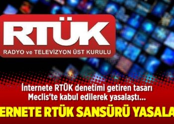 İnternete RTÜK sansürü yasalaştı
