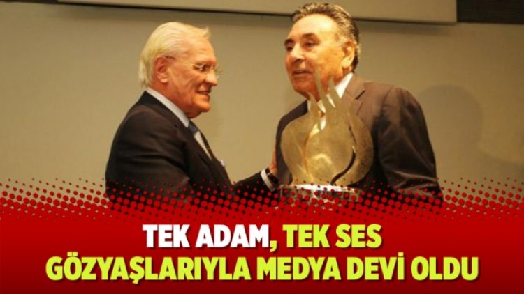 Tek adam, tek ses… Gözyaşlarıyla medya devi oldu