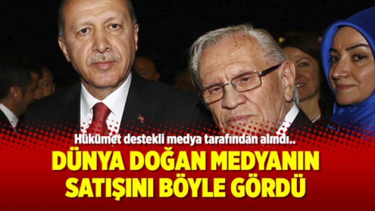 Dünya Doğan Medyanın satışını böyle gördü
