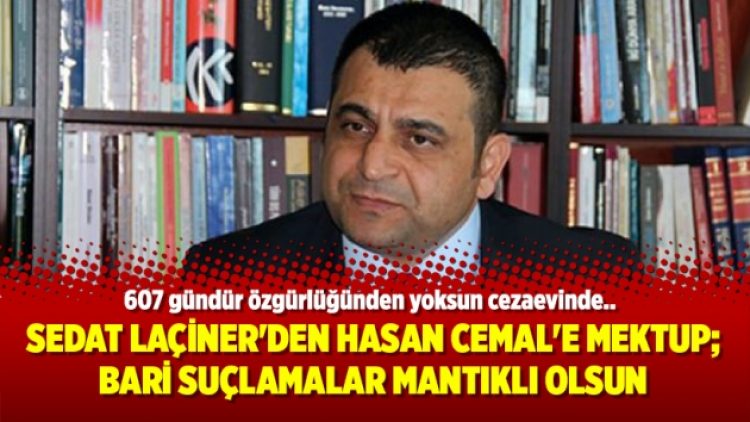 Sedat Laçiner’den Hasan Cemal’e mektup; Bari suçlamalar mantıklı olsun