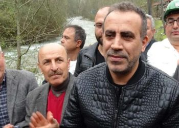 Haluk Levent, Yenice’deki HES’i protesto etti