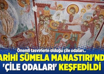 Tarihi Sümela Manastırı’nda ‘çile odaları’ keşfedildi