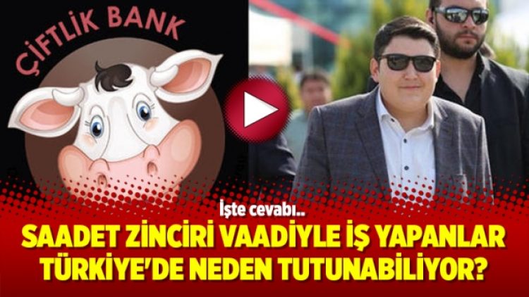 Saadet Zinciri vaadiyle iş yapanlar Türkiye’de neden tutunabiliyor?