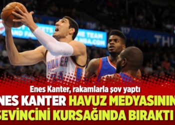 Enes Kanter havuz medyasının sevincini kursağında bıraktı