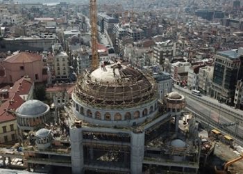 Taksim Camii’nin son hali