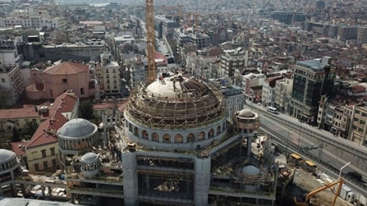 Taksim Camii’nin son hali