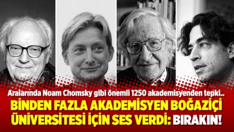 Binden fazla akademisyen Boğaziçi Üniversitesi için ses verdi: Bırakın!