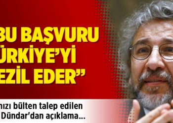 Kırmızı bülten talep edilen Can Dündar’dan açıklama