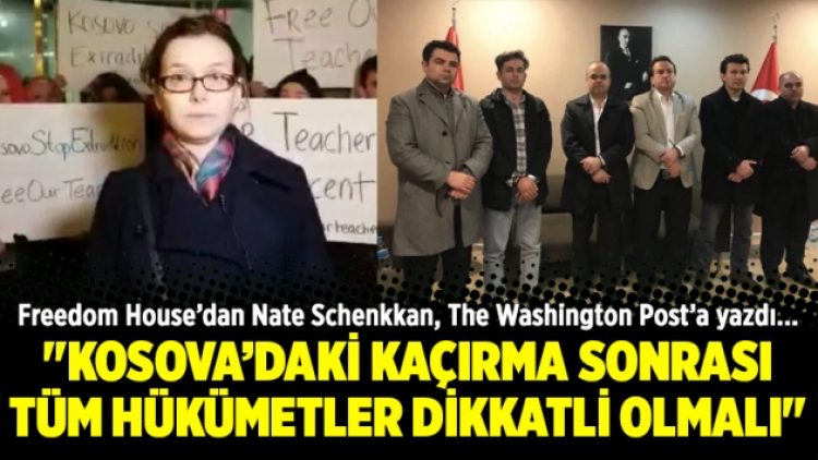 “Kosova’daki kaçırma sonrası tüm hükümetler dikkatli olmalı”