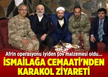 İsmailağa Cemaati’nden karakol ziyareti